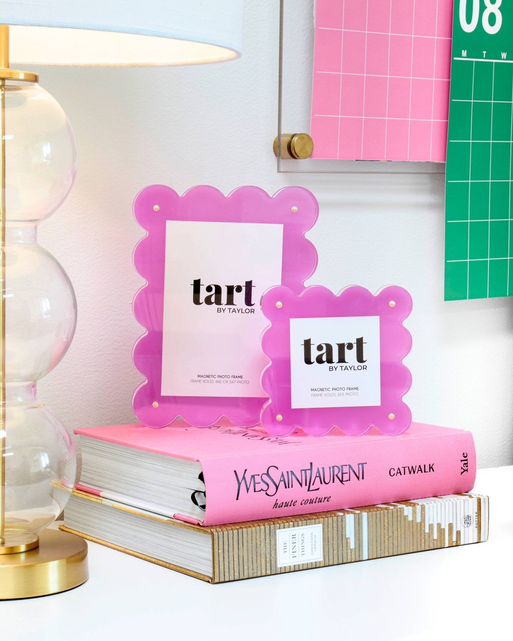 Fuchsia Mini Acrylic Picture Frame - Bria Blair Creative