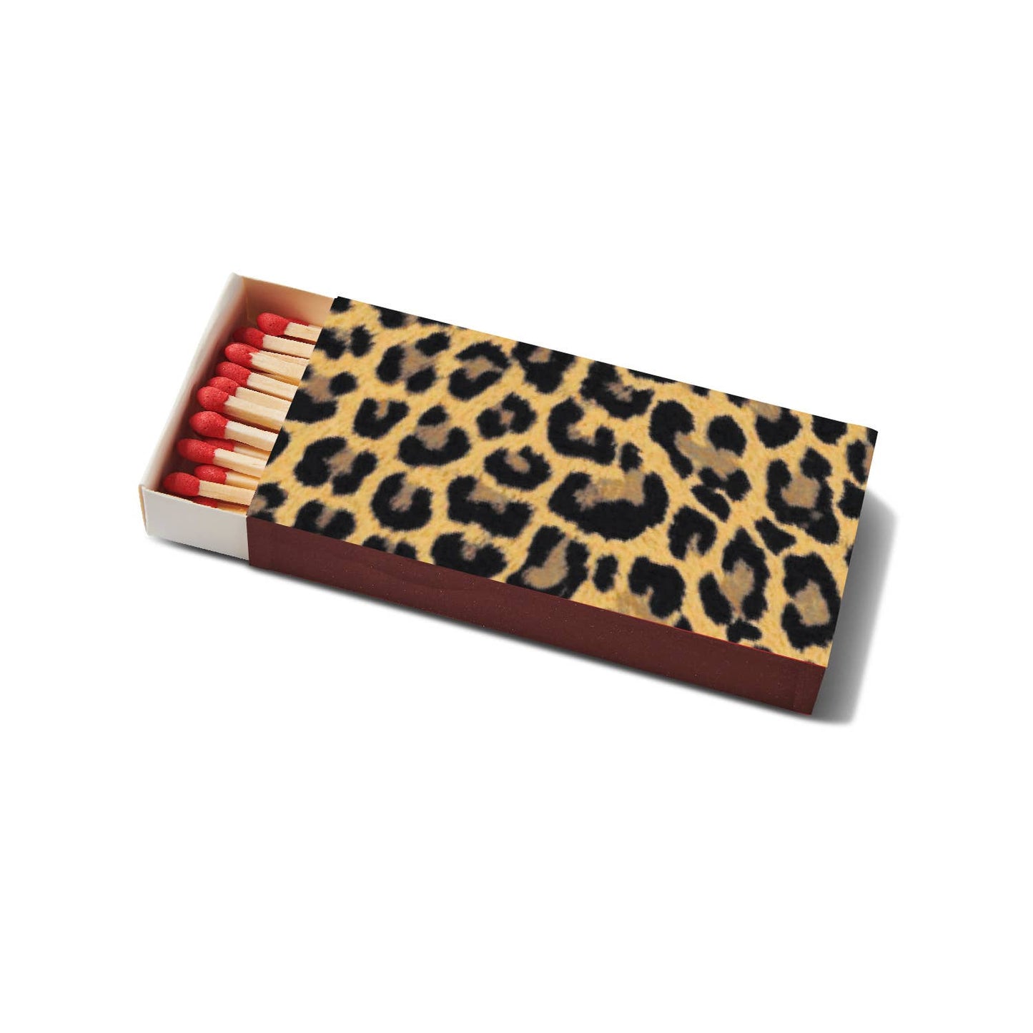 Funny Matchbox | Leopard Print Box Matches - Bria Blair Creative