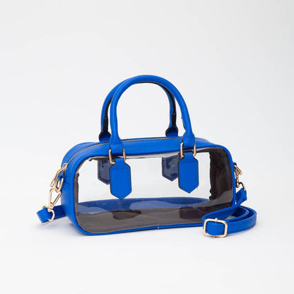 Game Day Clear Bag: Royal Blue - Bria Blair Creative