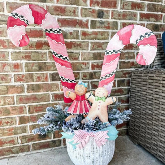 Gingerbread Candy Cane - Bria Blair Creative