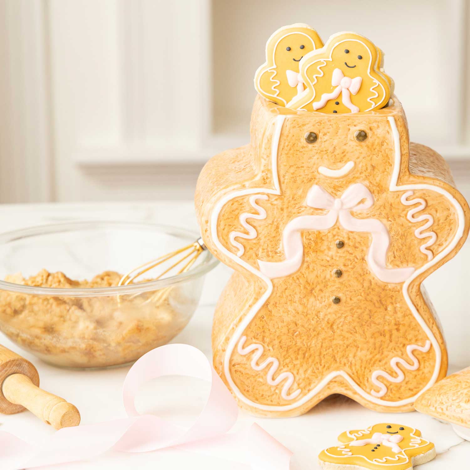 Gingerbread Cookie Jar - Bria Blair Creative