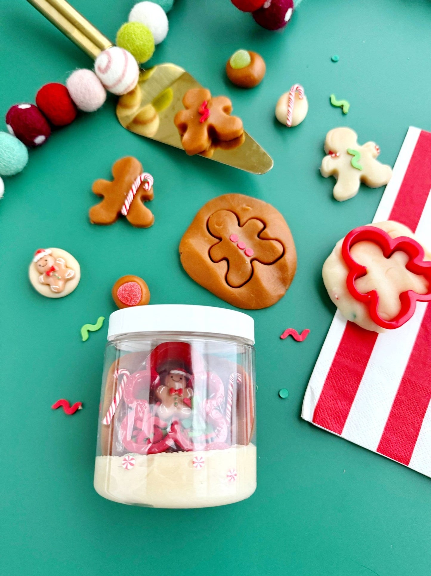 Gingerbread Mini Dough - To - Go - Bria Blair Creative