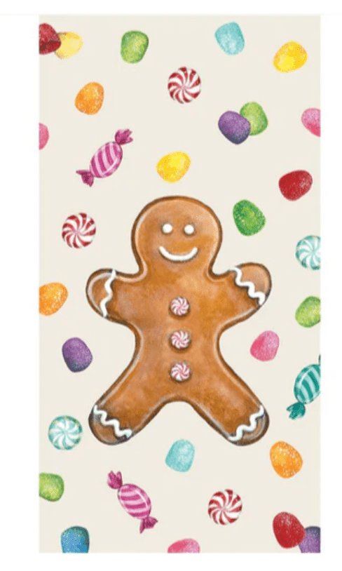 Gingerbread Paper Guest Napkins - Bria Blair Creative