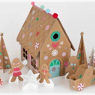 Gingerbread Sticker Advent Calendar - Bria Blair Creative