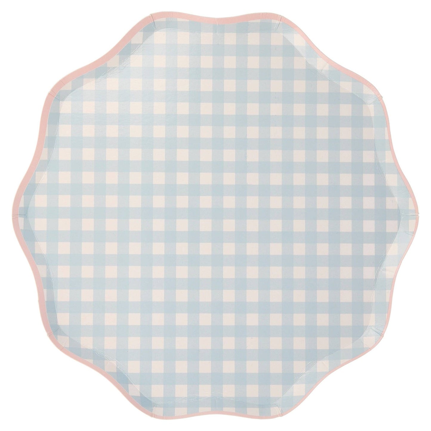 Gingham Dinner Plates - Bria Blair Creative