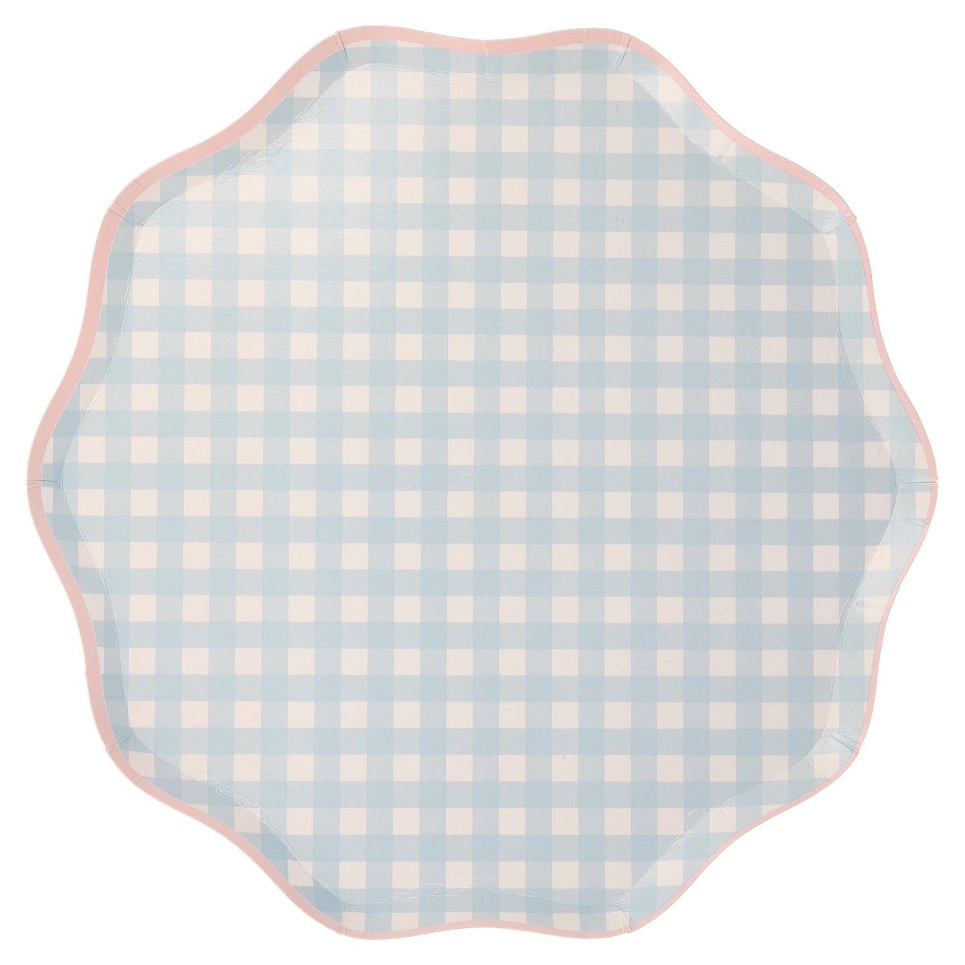 Gingham Dinner Plates - Bria Blair Creative