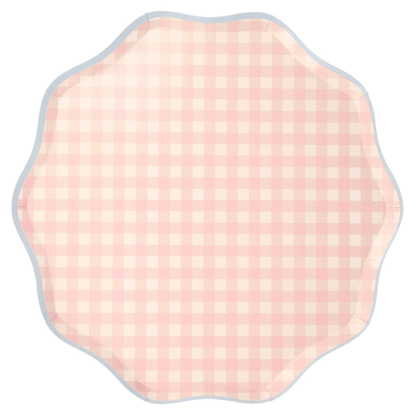 Gingham Dinner Plates - Bria Blair Creative