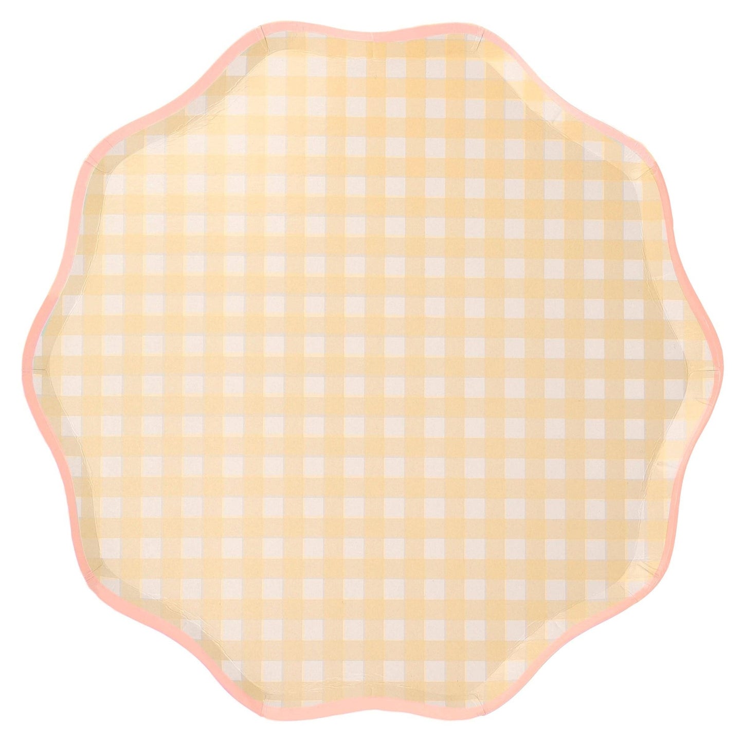 Gingham Dinner Plates - Bria Blair Creative