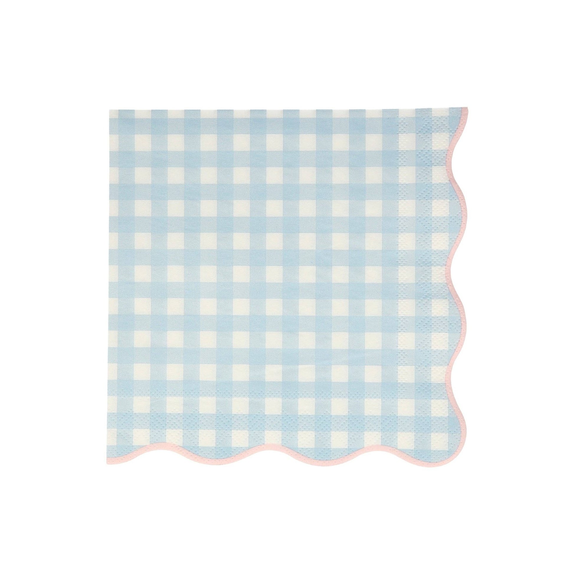 Gingham Large Napkins - Bria Blair Creative
