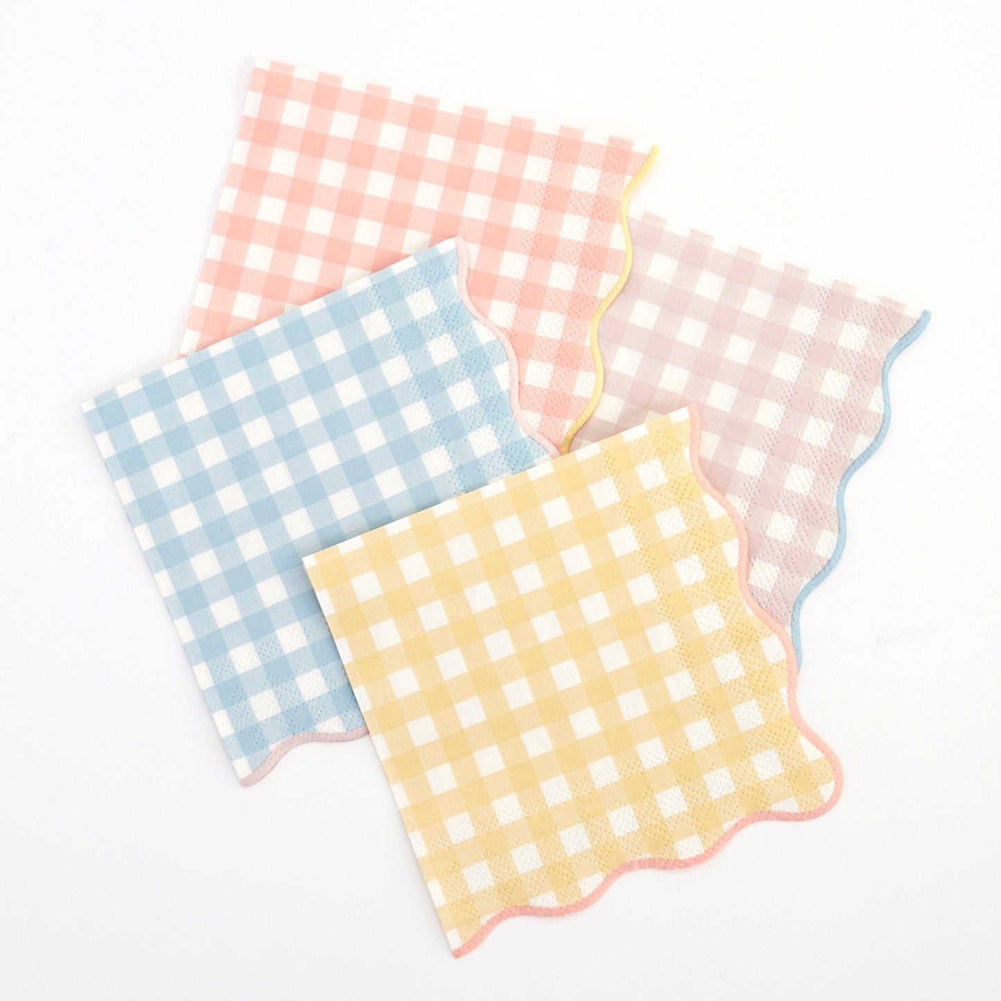 Gingham Large Napkins - Bria Blair Creative