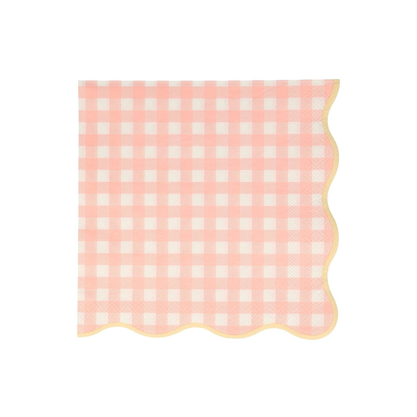 Gingham Large Napkins - Bria Blair Creative