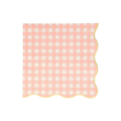 Gingham Large Napkins - Bria Blair Creative