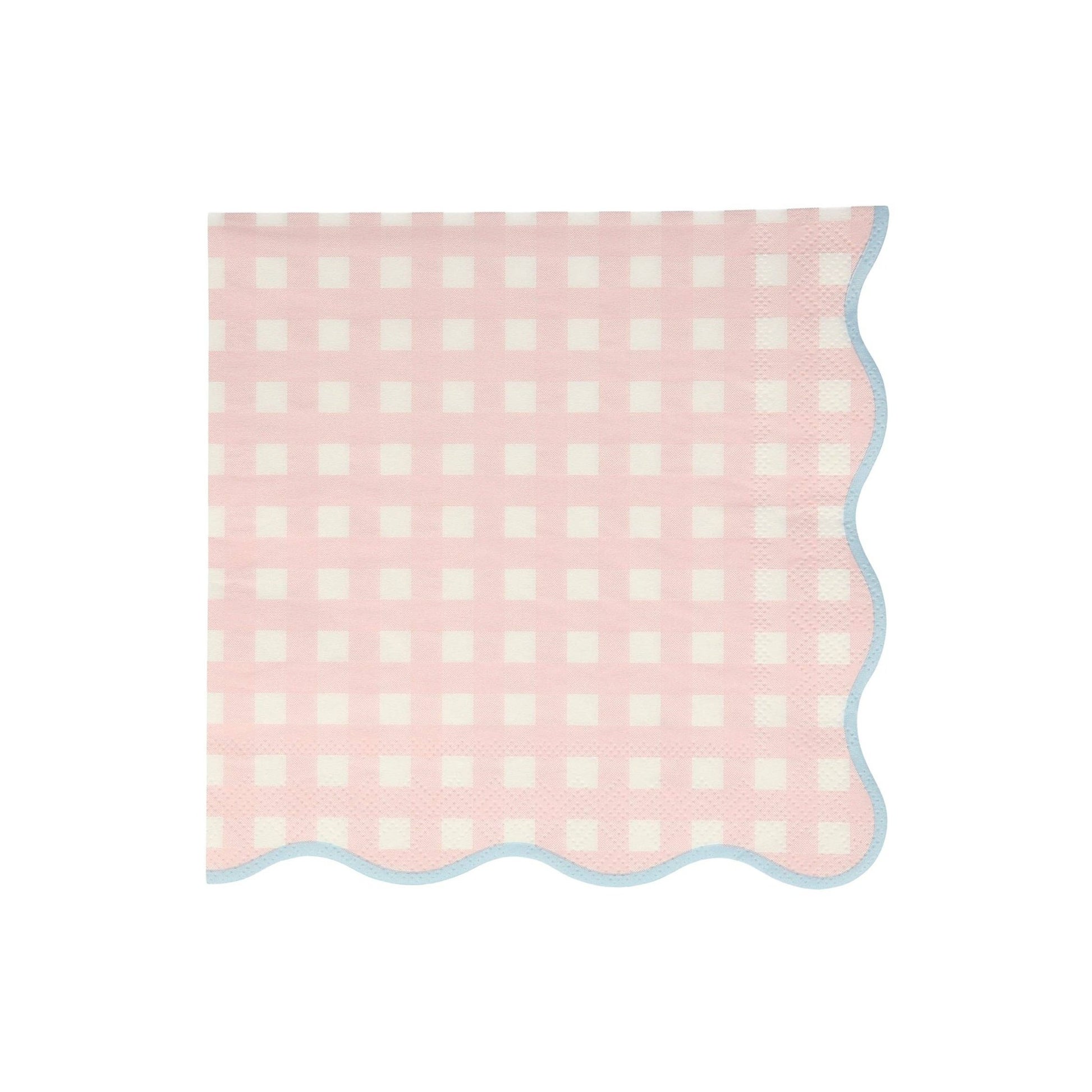 Gingham Large Napkins - Bria Blair Creative