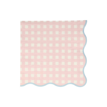 Gingham Large Napkins - Bria Blair Creative