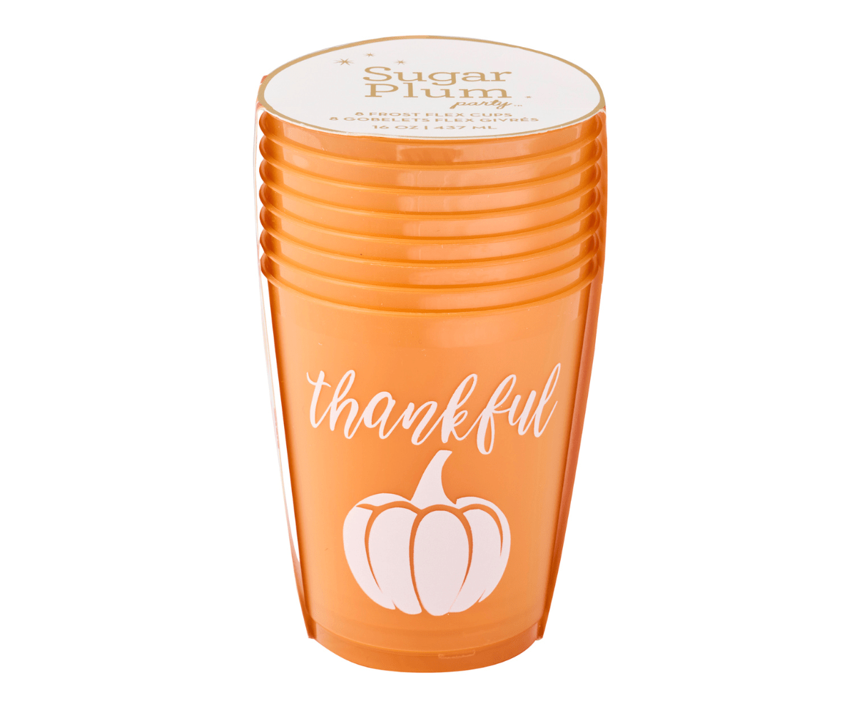 Give Thanks Frost Flex Cups/8pk - Thankful - Bria Blair Creative