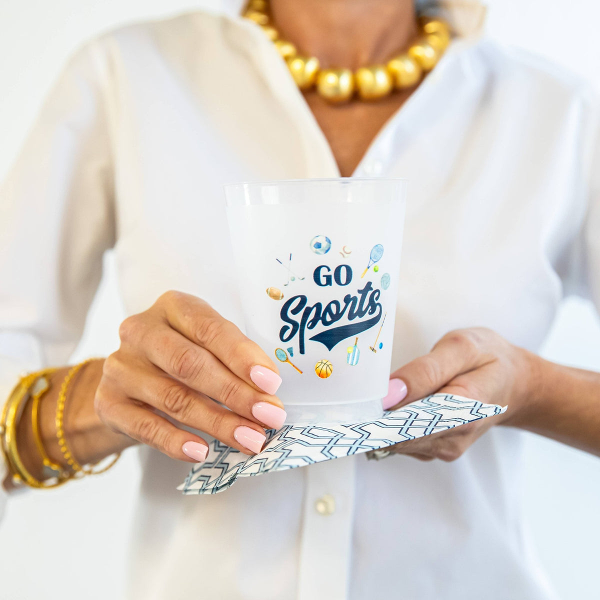 Go Sports Shatterproof Cups - Bria Blair Creative