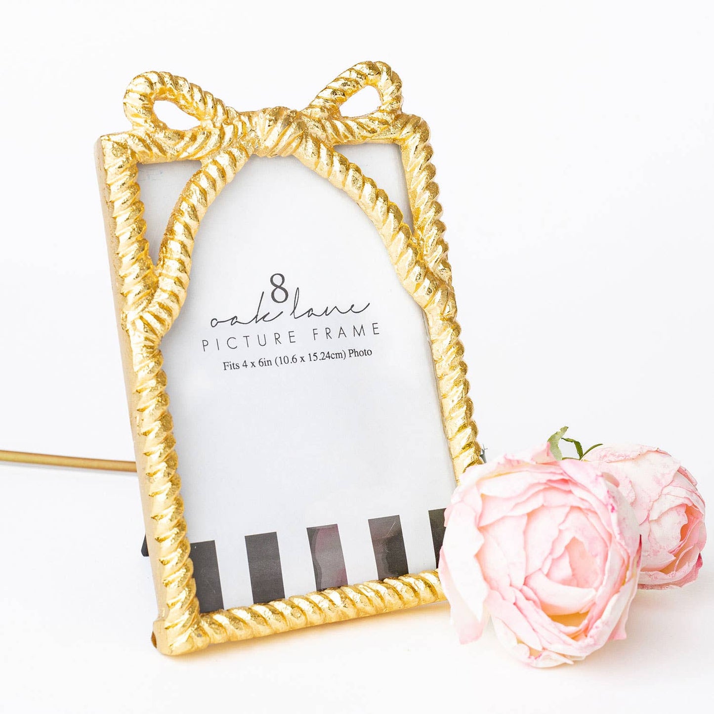 Gold Bow 4x6 Picture Frame - Bria Blair Creative