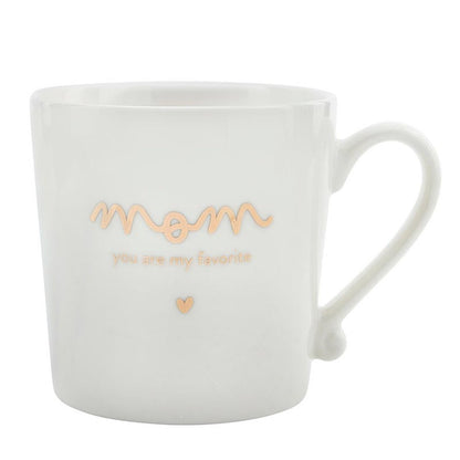 Gold Foil Ceramic Mugs - Mom You Are My Favorite - Bria Blair Creative