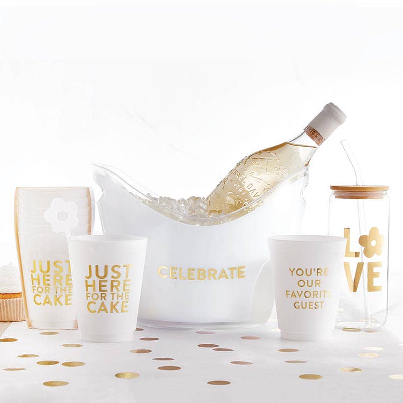 Gold Foil Frost Cup - Favorite Guest - Bria Blair Creative
