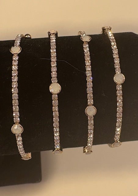 Gold with Pearl Bracelet - Bria Blair Creative
