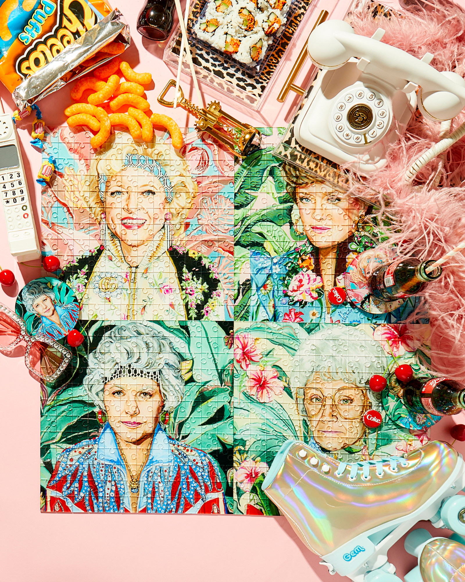Golden Gals Acrylic Puzzle - Bria Blair Creative