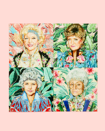 Golden Gals Acrylic Puzzle - Bria Blair Creative