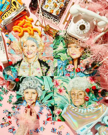 Golden Gals Acrylic Puzzle - Bria Blair Creative