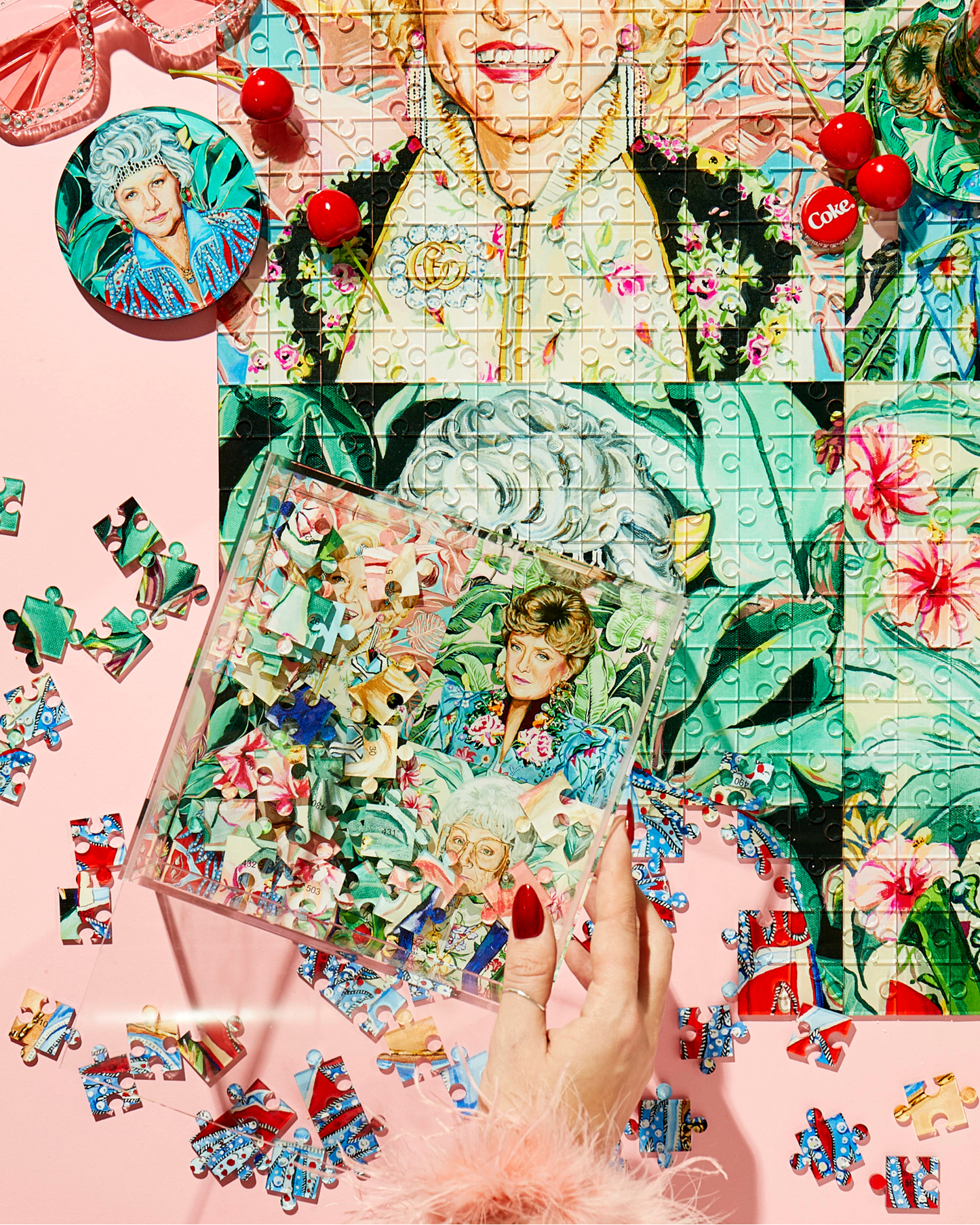 Golden Gals Acrylic Puzzle - Bria Blair Creative