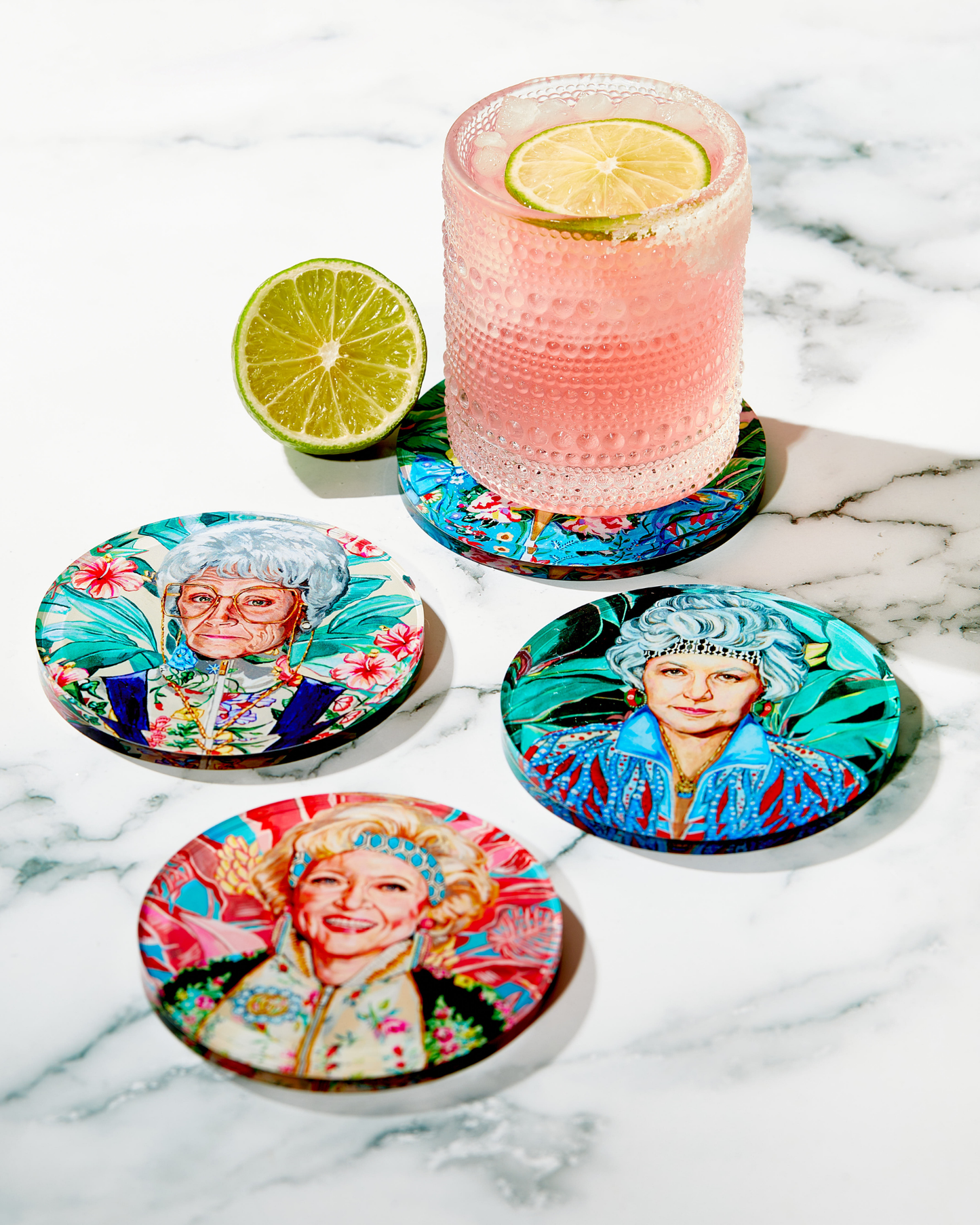 Golden Gals Coasters - Assorted - Bria Blair Creative