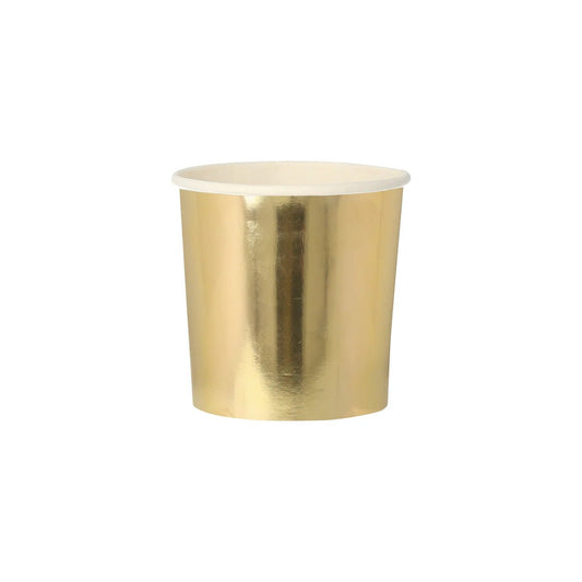 Golden Tumbler - set of 8 - Bria Blair Creative