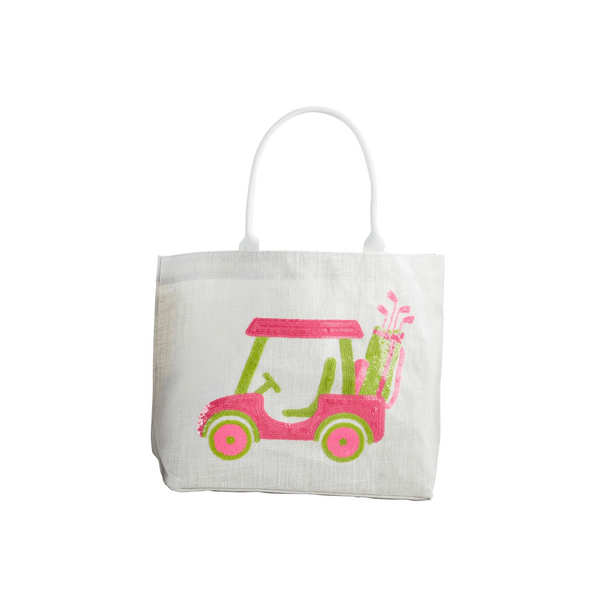 Golf Sparkle Tote Bag - Bria Blair Creative