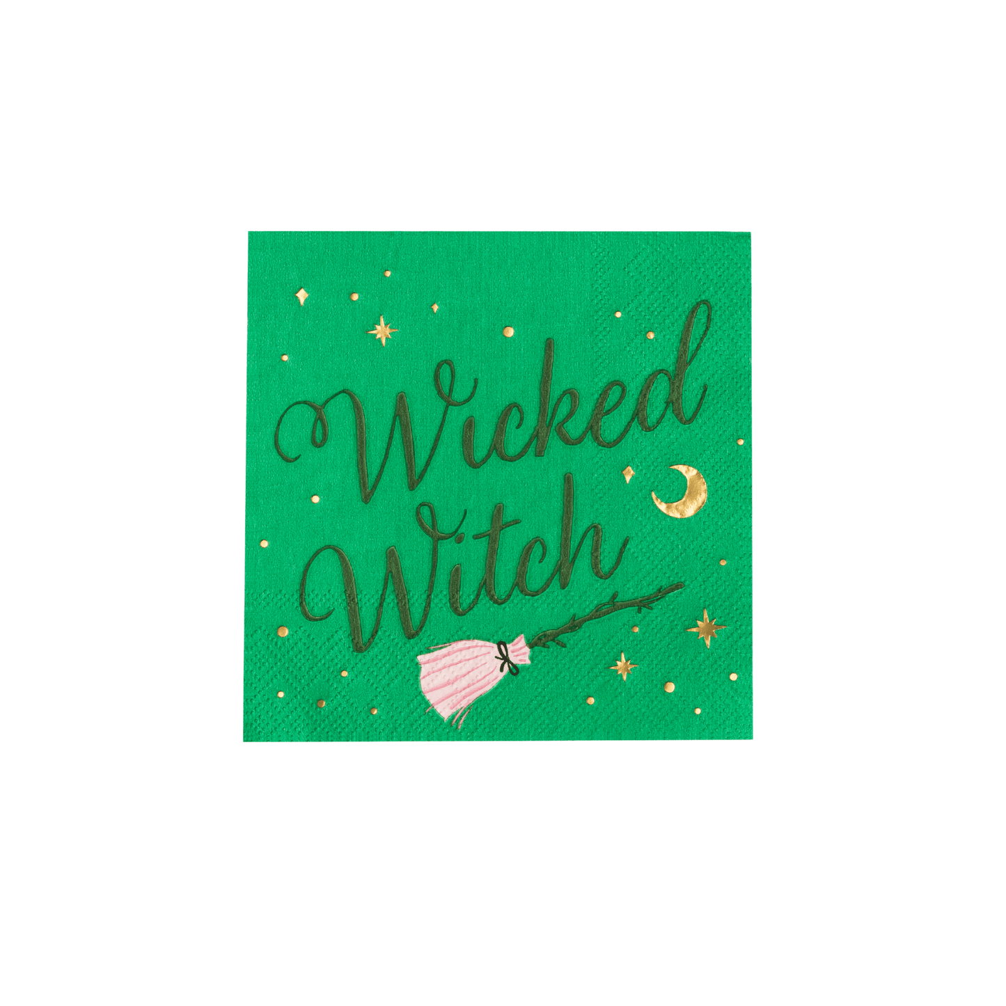 GOOD & WICKED WITCH COCKTAIL NAPKINS - Bria Blair Creative