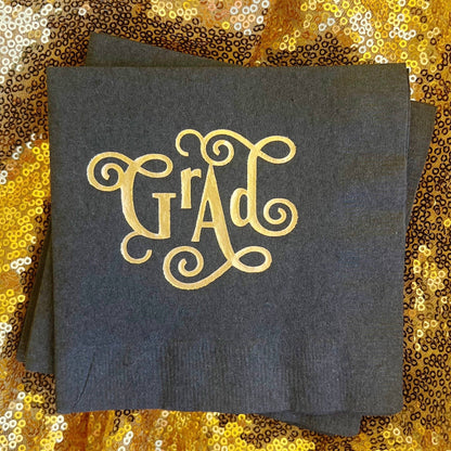 Grad Napkins - Bria Blair Creative