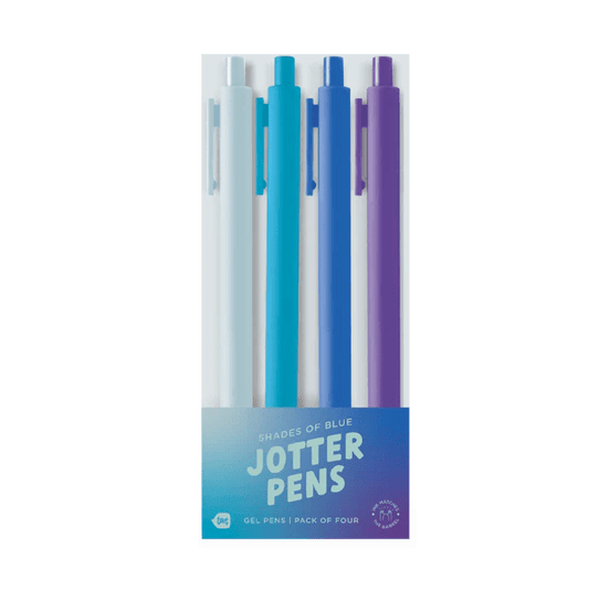 Gradient Jotter Set 4 Pack (Shades of Blue) - Bria Blair Creative