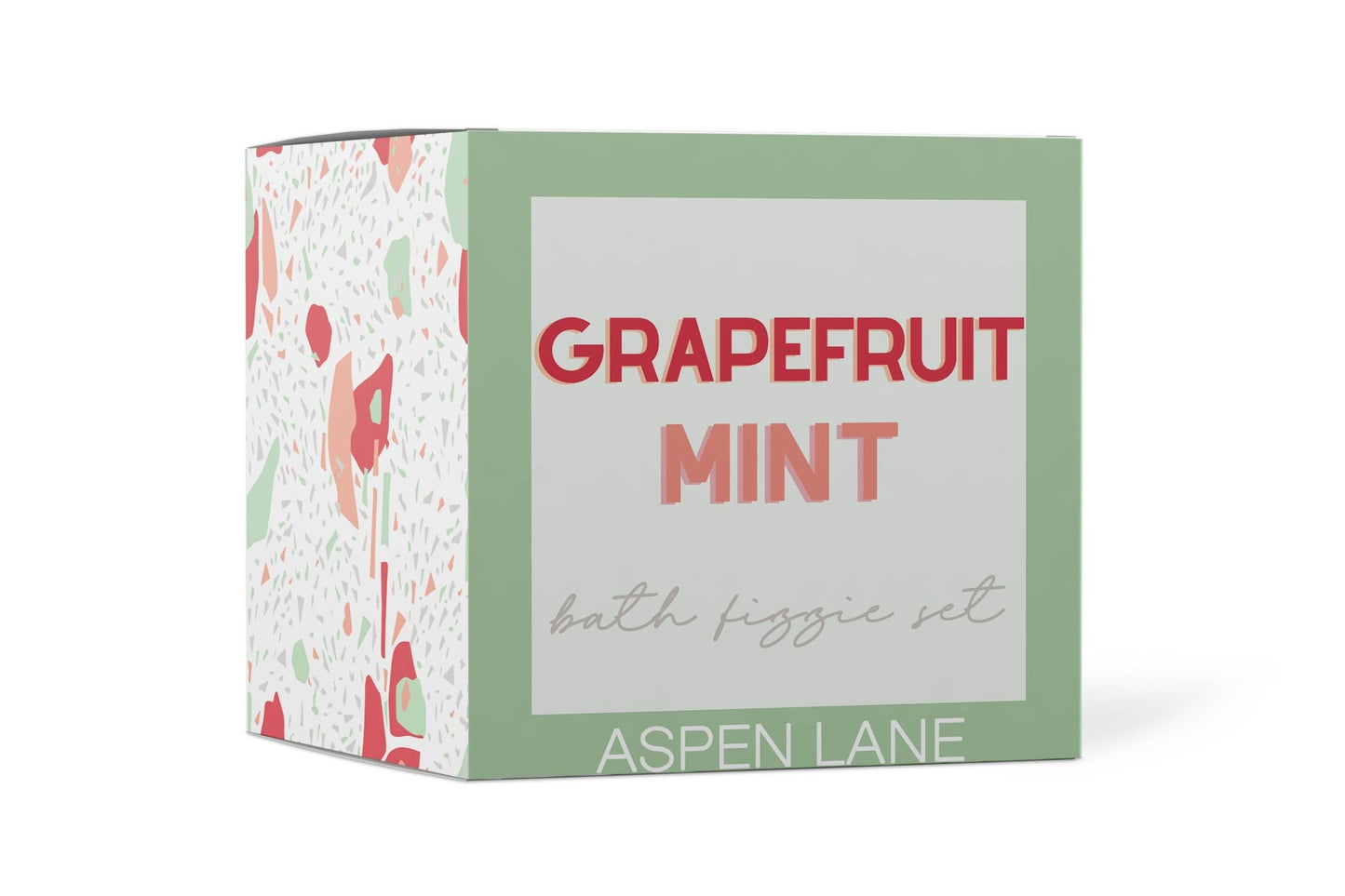 Grapefruit Mint Bath Bomb Fizzie Set - Bria Blair Creative