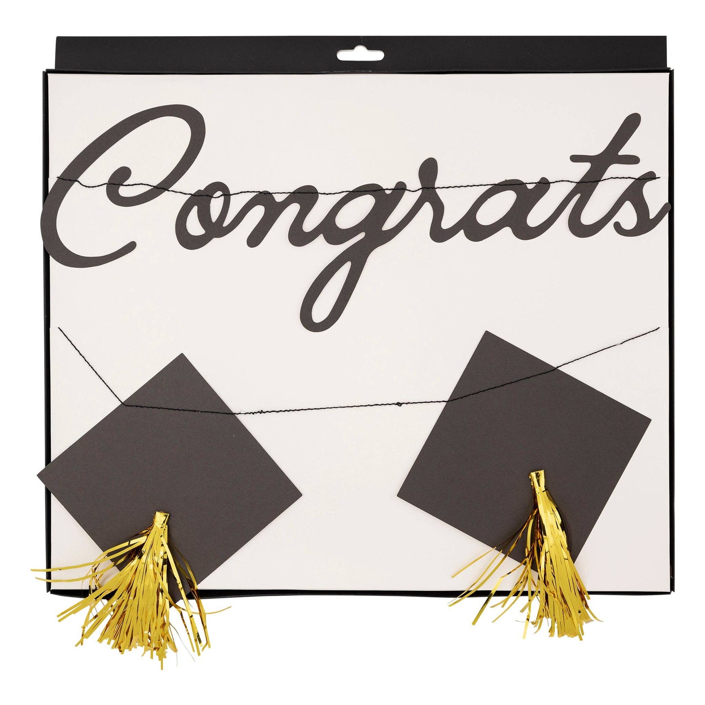 GRD1002 - Congrats Grad Cap Banner Set - Bria Blair Creative