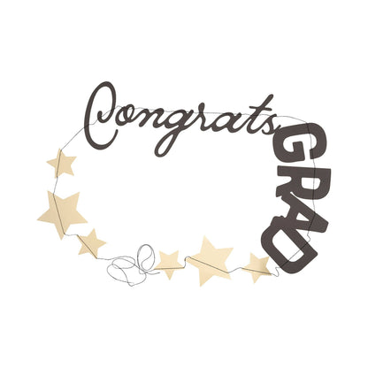 GRD1002 - Congrats Grad Cap Banner Set - Bria Blair Creative