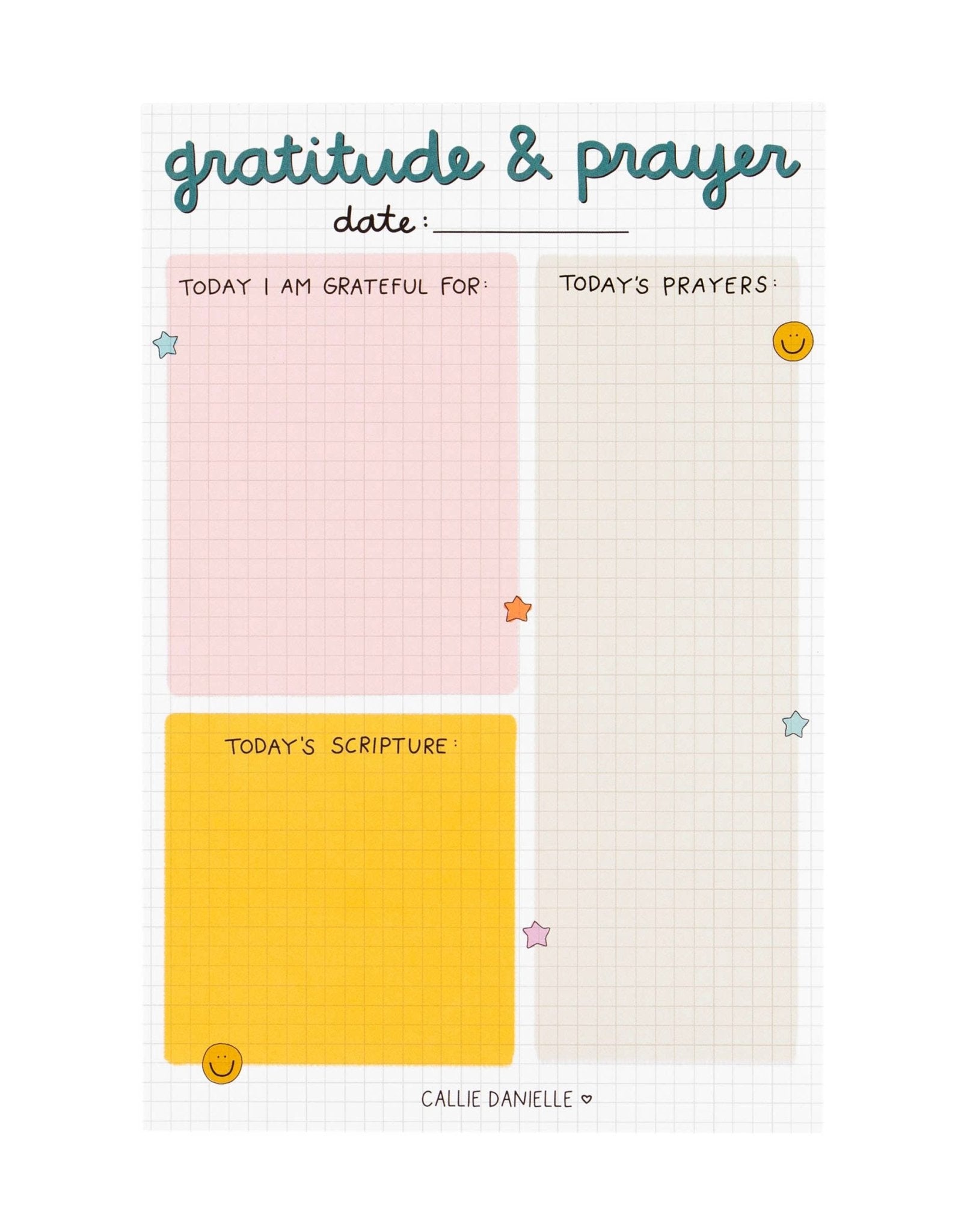 Guided Prayer Notepad - Bria Blair Creative