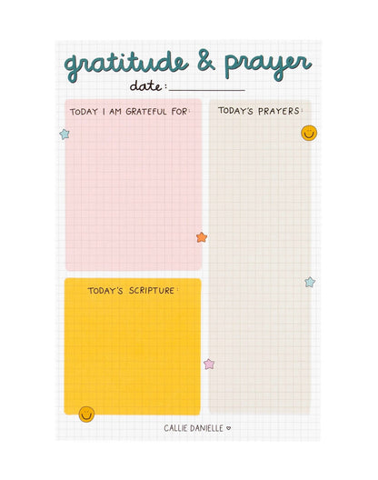 Guided Prayer Notepad - Bria Blair Creative