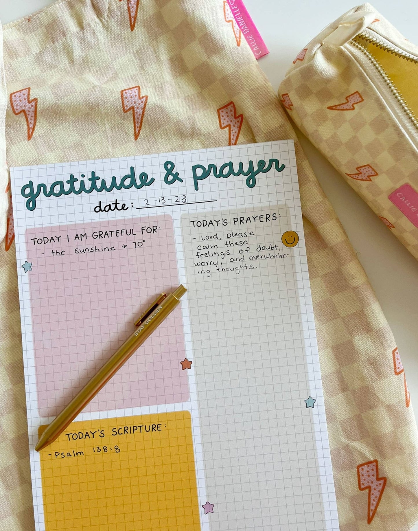 Guided Prayer Notepad - Bria Blair Creative