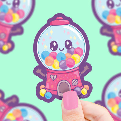 Gumball Machine Dispenser Vinyl Sticker - Bria Blair Creative