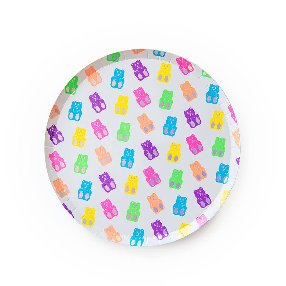 Gummy Bears Dessert Plates - Bria Blair Creative
