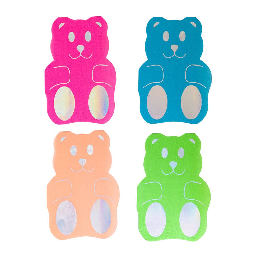 Gummy Bears Guest Napkins - Bria Blair Creative
