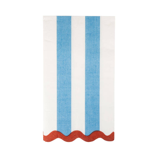 HAM1139 - Hamptons Stripes Dinner Napkin - Bria Blair Creative