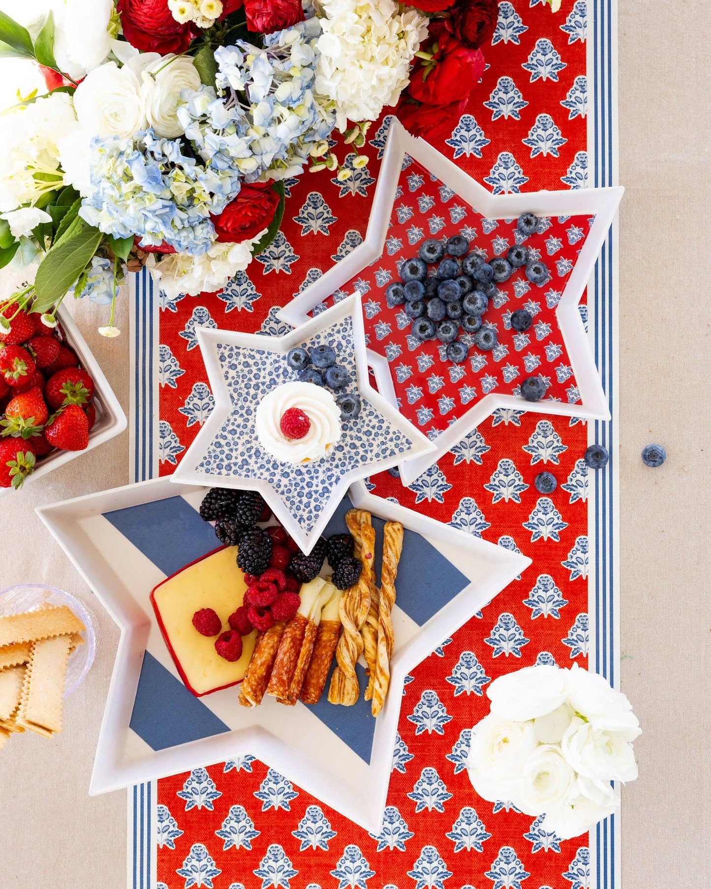 HAM1215 - Floral Table Runner - Bria Blair Creative