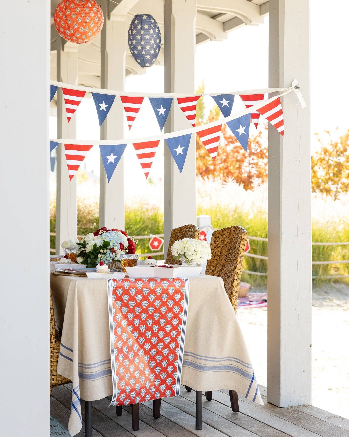 HAM1215 - Floral Table Runner - Bria Blair Creative