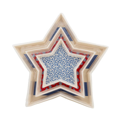 HAM1220 - Stacking Stars Bamboo Tray Set - Bria Blair Creative