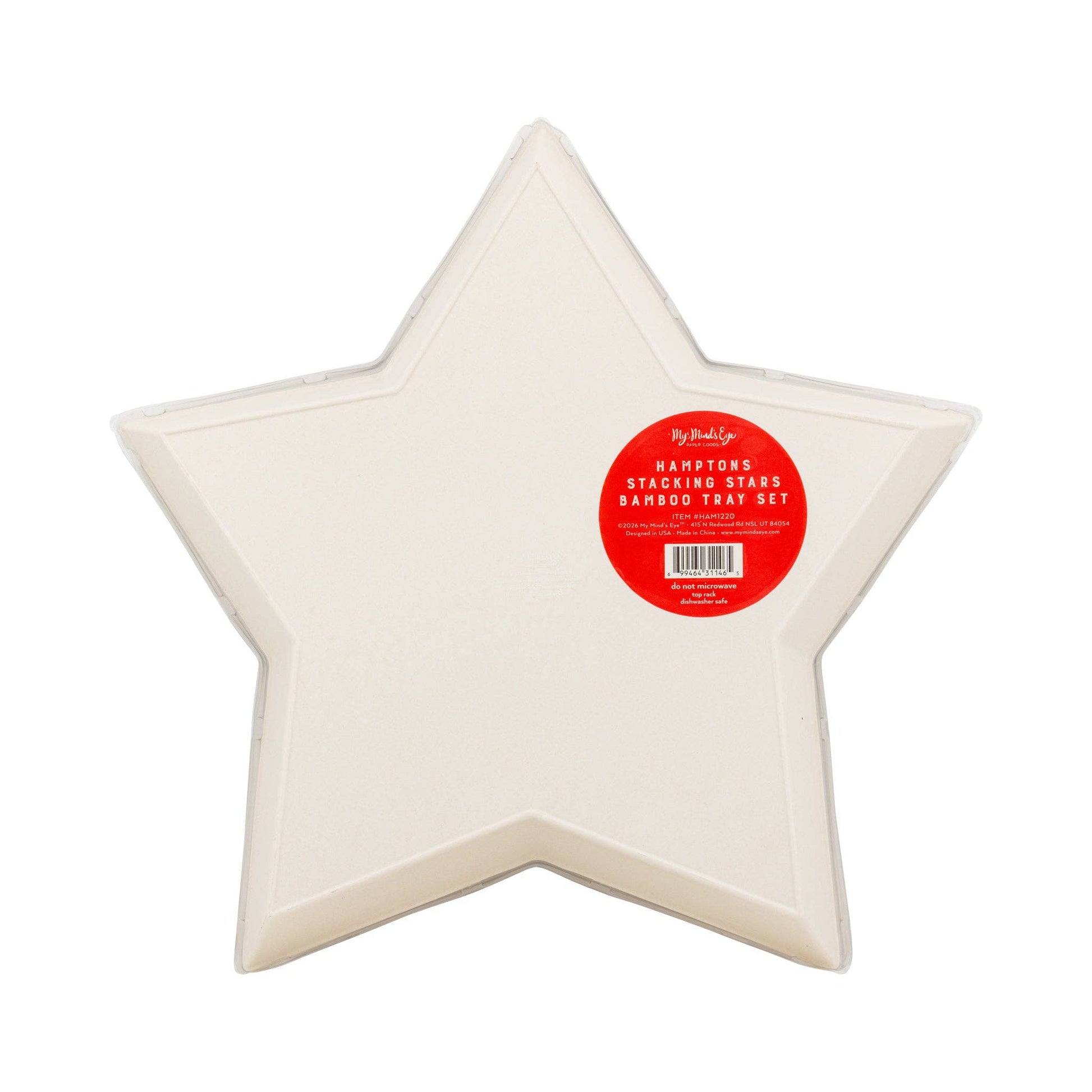 HAM1220 - Stacking Stars Bamboo Tray Set - Bria Blair Creative