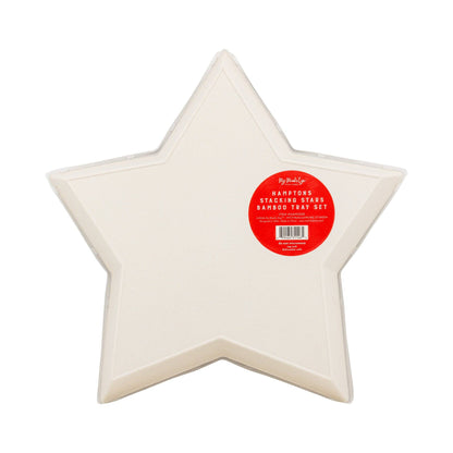 HAM1220 - Stacking Stars Bamboo Tray Set - Bria Blair Creative