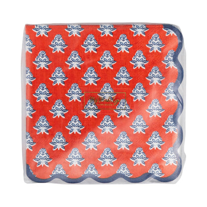 HAM1239 - Floral Paper Cocktail Napkin - Bria Blair Creative